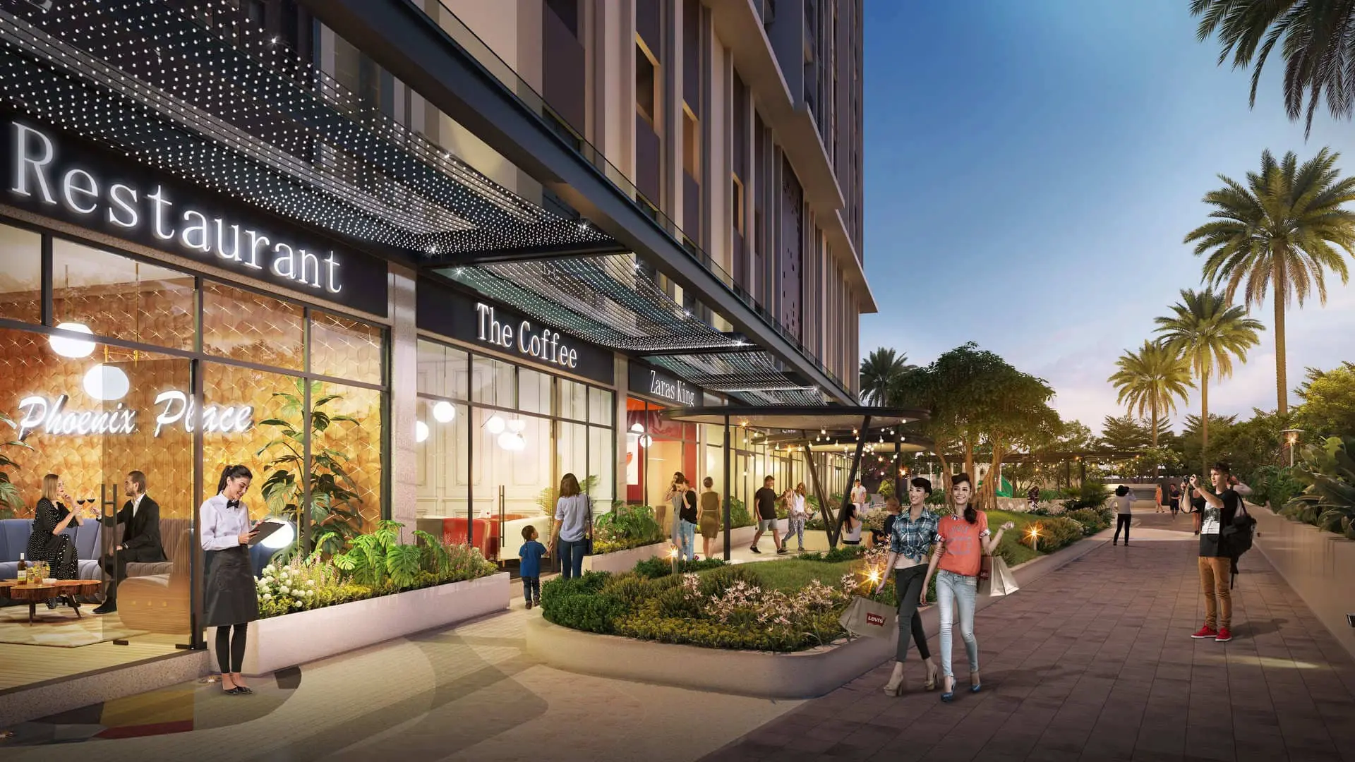 shophouse căn hộ resgreen tower