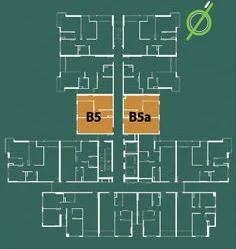mặt bằng vị trí căn hộ b5 resgreen tower